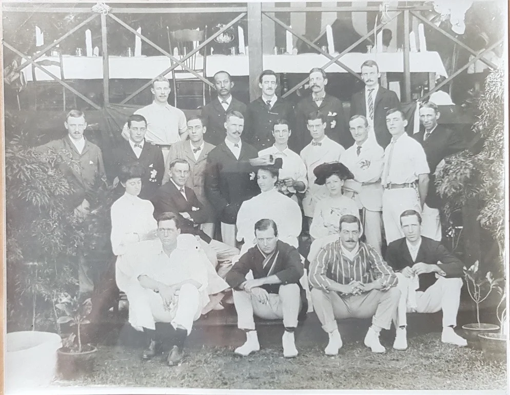 AFG Kerr at Chiang Mai Gymkhana Club, 1905