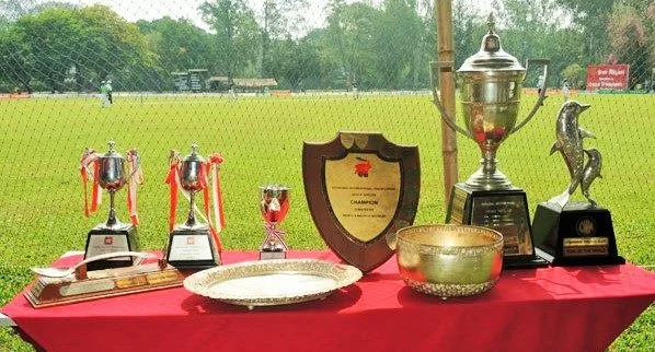 Cricket silverware from the 2016 Chiang Mai Gymkhana Sixes