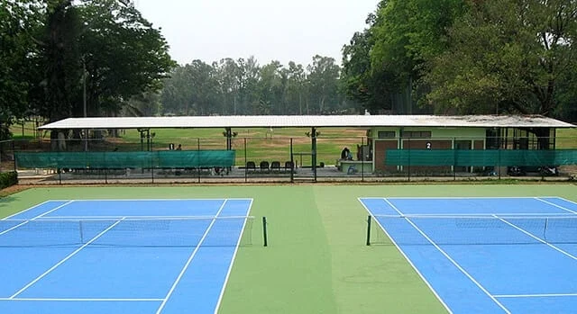 Tennis courts