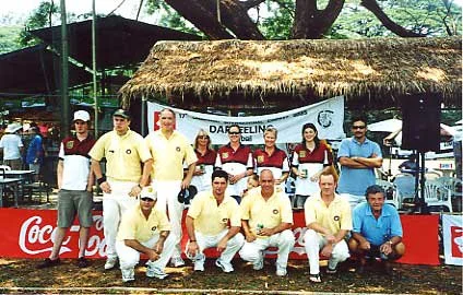 Vintage Chiang Mai Sixes cricket action